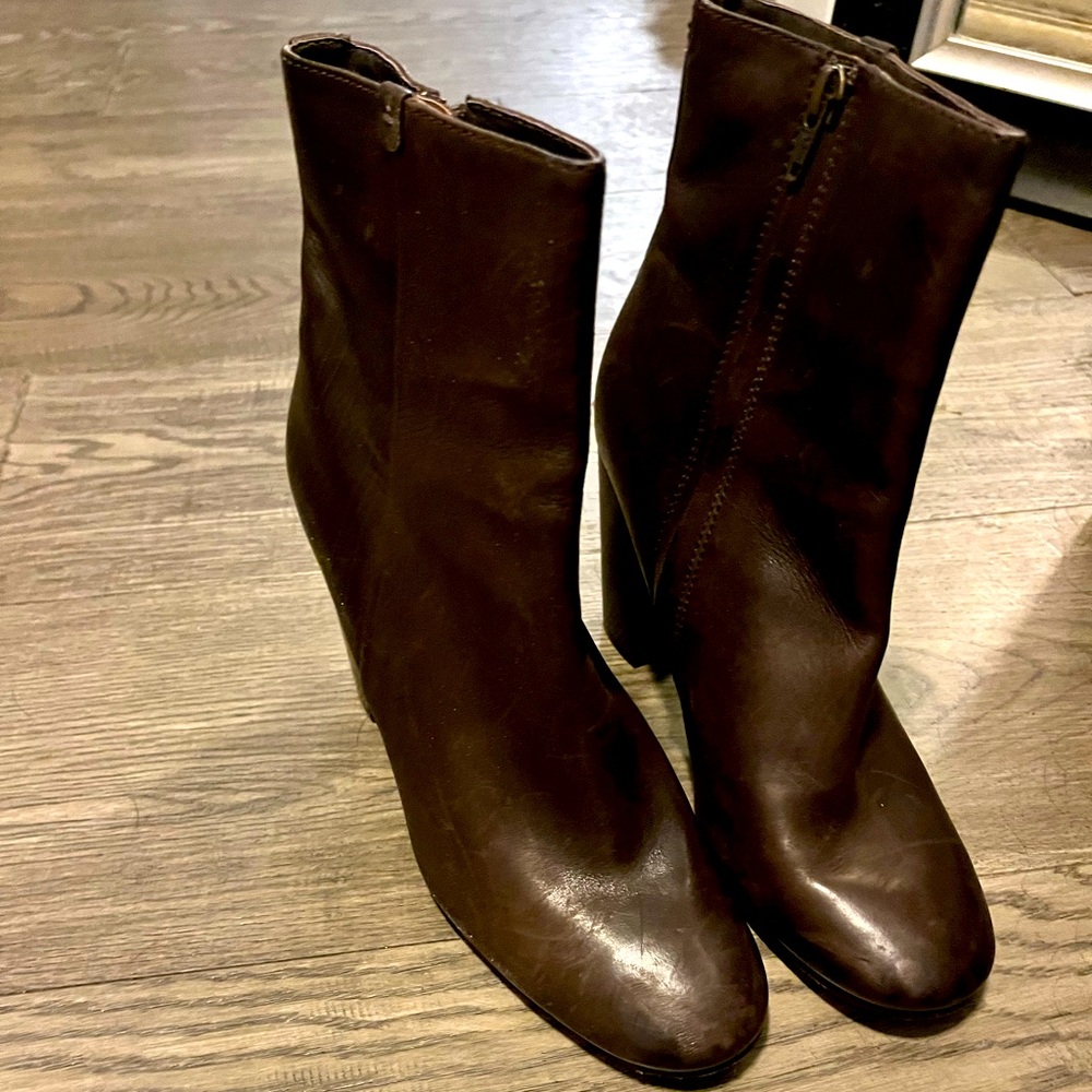 Frye Ankle Block Heel Boot - image 1